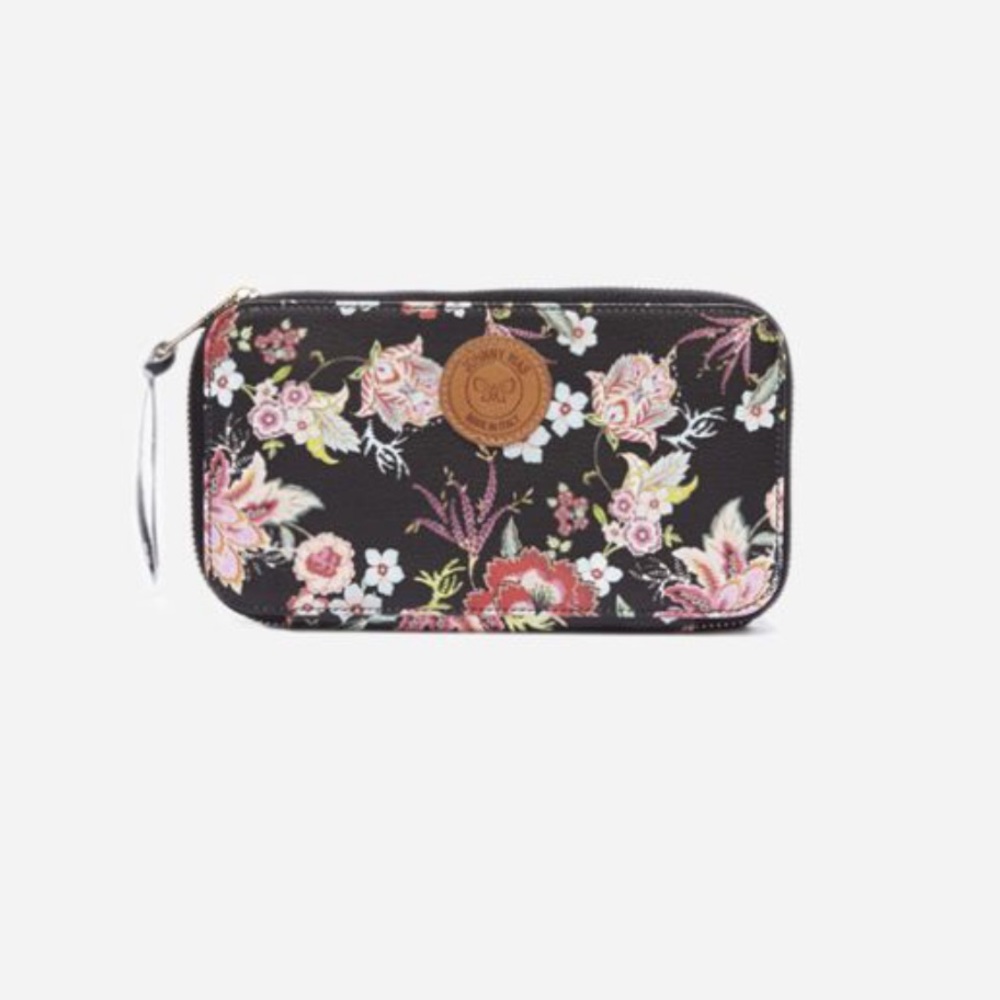 BRAND NEW JOHNNY WAS NYC FLORAL WALLET